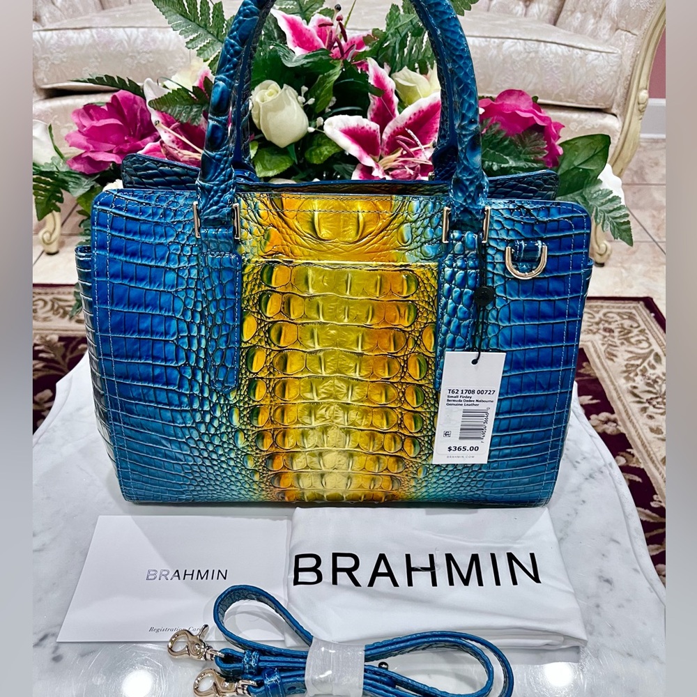 BRAHMIN Small Finley Bermuda ombre 
Melbourne. - Picture 5 of 10